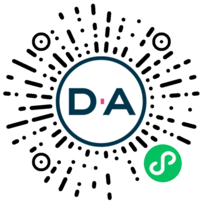 DA 医美微信小程序二维码